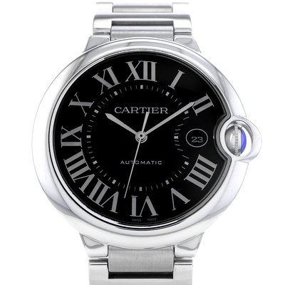 Cartier Ballon Bleu 42mm W6920042 3765 Black Dial 42