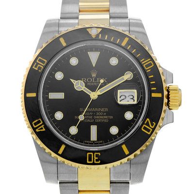Rolex Submariner Date 40mm 116613 Black Dial 40