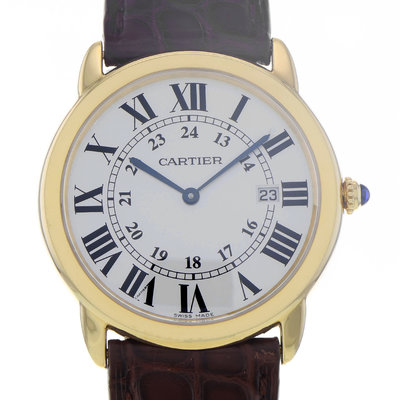 Cartier Ronde Solo de Cartier W6700455 2988 White Dial 36