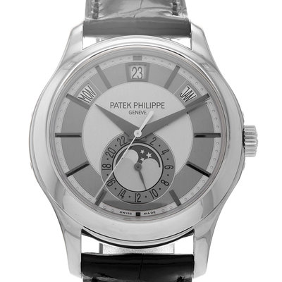 Patek Philippe Annual Calendar  5205G-001 Silver Dial 40