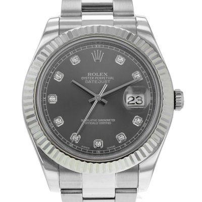 Rolex Datejust 41mm 116334 Grey Dial 41