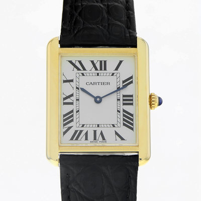 Cartier Tank Solo W5200004 3167 White Dial 34