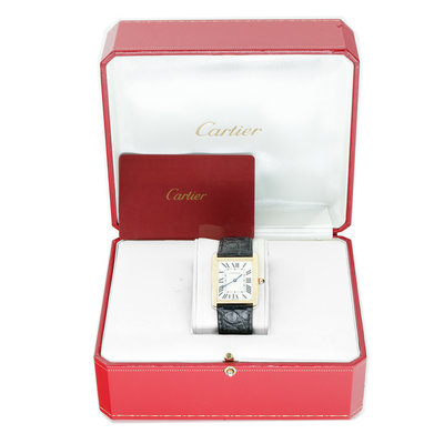 Cartier Tank Solo W5200004 3167 White Dial 34