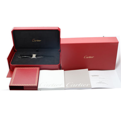 Cartier Tank Divan 2600 Silver Dial 38