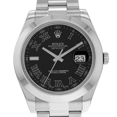Rolex Datejust II 116300 Black Dial 41
