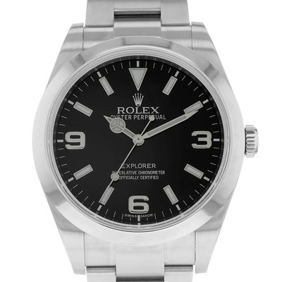 Rolex Explorer 214270 Black Dial 39