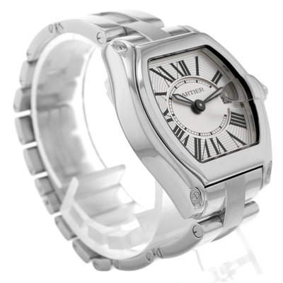 Cartier Roadster W62016V3  2675 Silver Dial 31