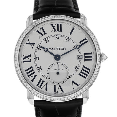 Cartier Ronde Louis Cartier WR007018  Silver Dial 40
