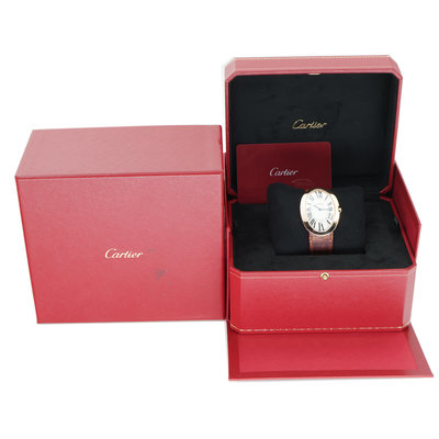 Cartier Baignoire W8000002 3033  Silver Dial 34