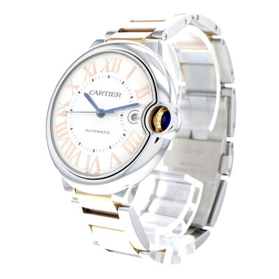 Cartier Ballon Bleu  3765 W6920095 Silver Dial 42mm