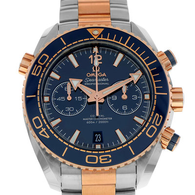 Omega Seamaster Planet Ocean Chronograph 215.20.46.51.03.001 Blue Dial 44