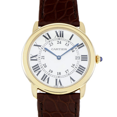Cartier Ronde Solo  W6700455 2988 Silver Dial 36