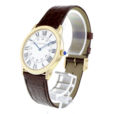 Cartier Ronde Solo  W6700455 2988 Silver Dial 36