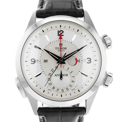 Tudor Heritage Advisor 79620T Silver Dial 42