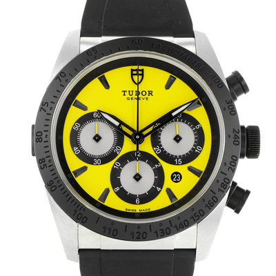 Tudor Fastrider 42010N Yellow Dial 42
