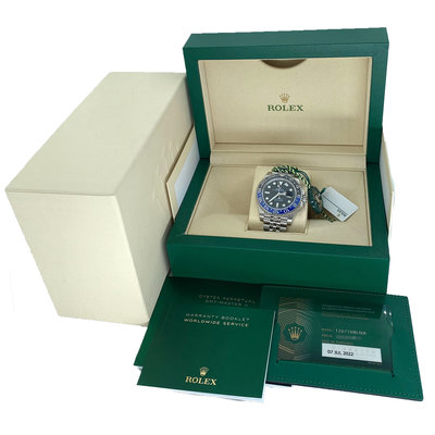 Rolex GMT-Master II 126710BLNR Black Dial 40