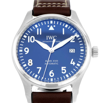 IWC Pilot Mark XVIII IW327010 Blue Dial 40