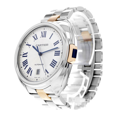 Cartier Cle de Cartier W2CL0002 3850  Silver Dial 40