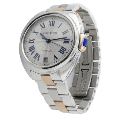 Cartier Cle de Cartier 3856 W2CL0003 Silver Dial 35