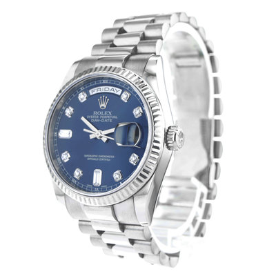 Rolex Day-Date 36mm 118239 Blue Dial 36mm