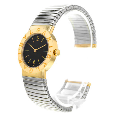 Bulgari Tubogas BB262T Black Dial 26