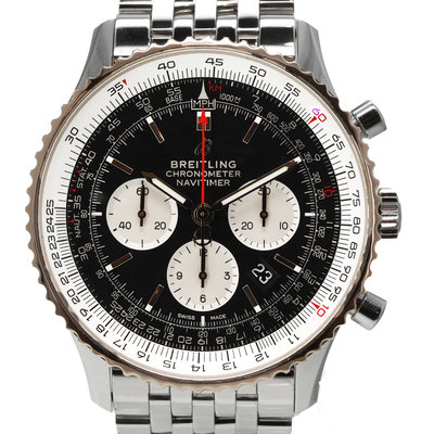 Breitling Navitimer UB0127 Black Dial 46