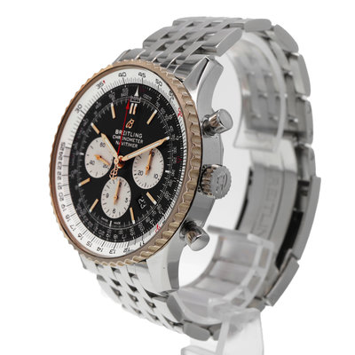 Breitling Navitimer UB0127 Black Dial 46