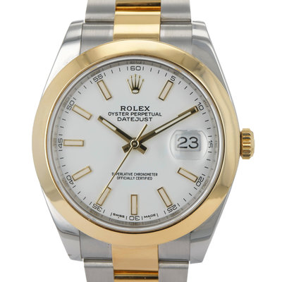 Rolex Datejust 41mm 126303 White Dial 41