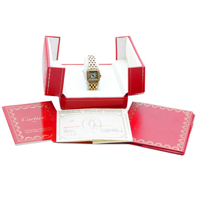 Cartier Panthere  WF3072B9 8057915 White Dial 22