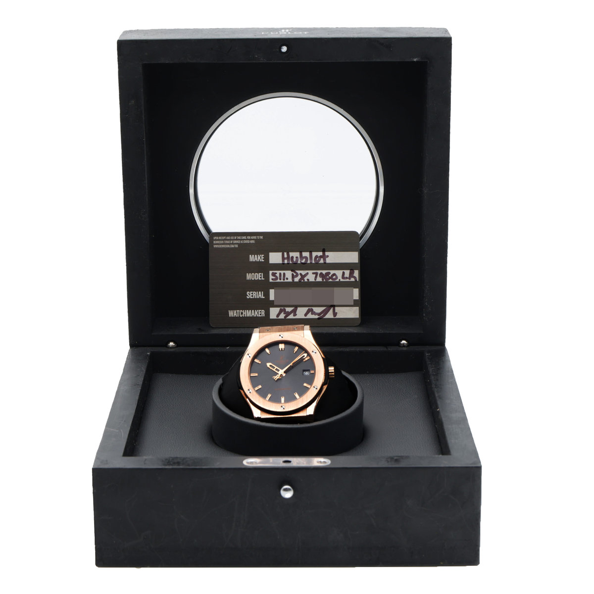 Hublot Classic Fusion 511.PX.7980.LR Silver Dial 45