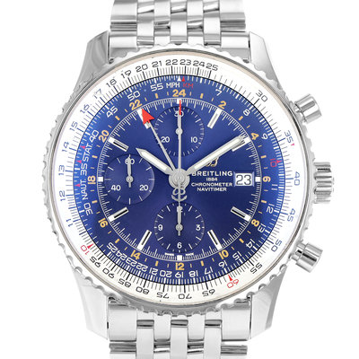 Breitling Navitimer A24322 Blue Dial 46
