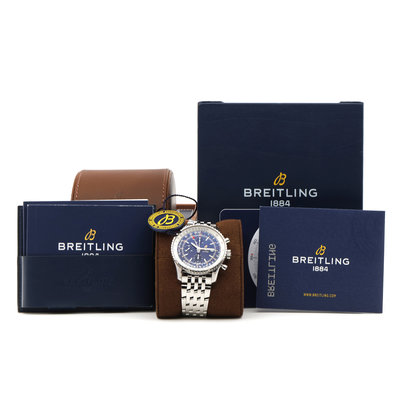 Breitling Navitimer A24322 Blue Dial 46