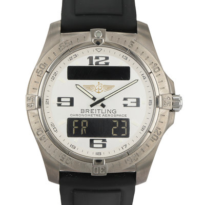 Breitling Aerospace Avantage  E79362 White Dial 42