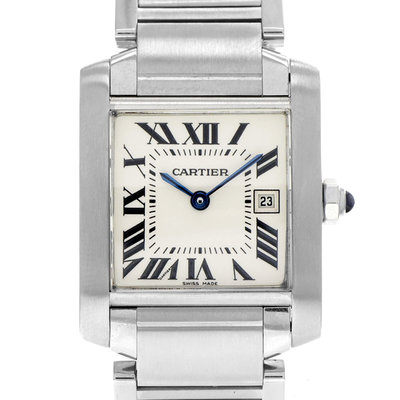 Cartier Tank Francaise 2465 White Dial 25