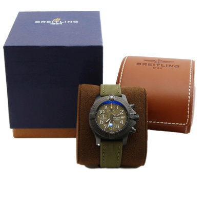Breitling Night Mission  V13317 Green Dial 42