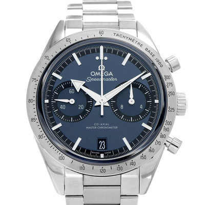 Omega Speedmaster 57 33210415103001 Blue Dial 40