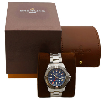 Breitling Avenger  A32395 Blue Dial 45