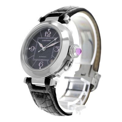 Cartier Pasha W3109599  Black Dial 35