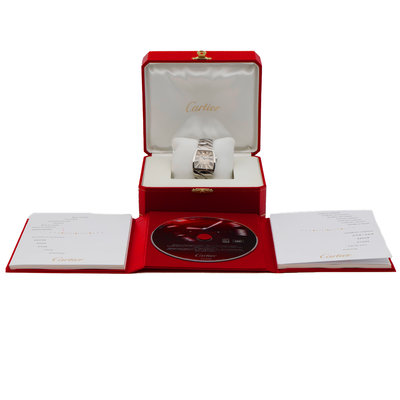Cartier La Dona 2835 White Dial 28