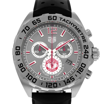 TAG Heuer Formula 1 Manchester United Special Edition CAZ101M.FT8024 Grey Dial 43