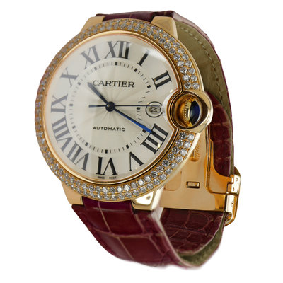 Cartier Ballon Bleu 42mm WE900851 2999 Silver Dial 42