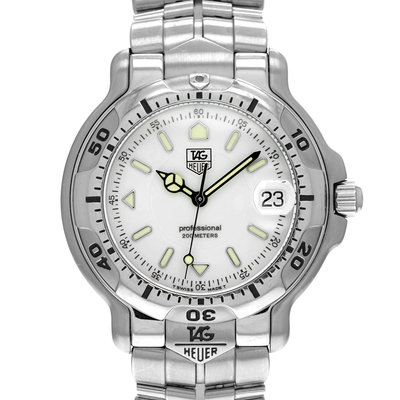 TAG Heuer Tag Heuer 6000 WH111  White Dial 38