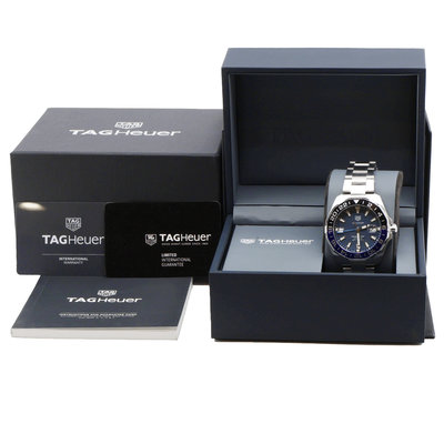TAG Heuer Aquaracer WAY201T.BA0927 Blue Dial 43