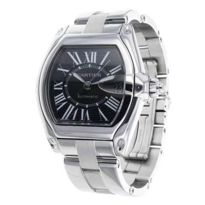 Cartier Roadster 2510 Black Dial 37