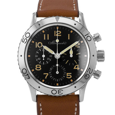 Breguet Aeronavale  3800 Black Dial 39