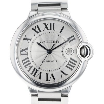 Cartier Ballon Bleu 42mm W69012Z4 3765 White Dial 42