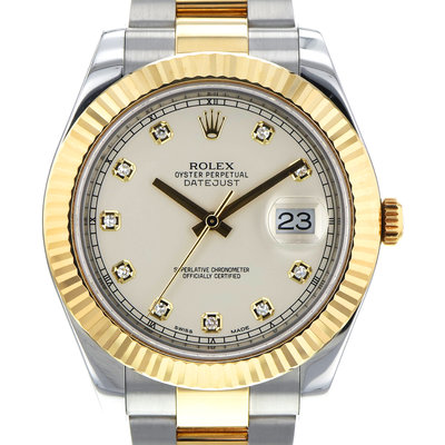 Rolex DateJust II 116333 Beige Dial 41