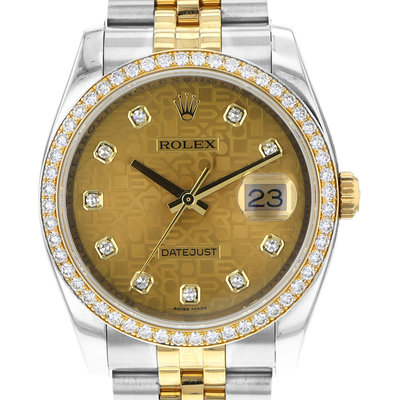 Rolex DateJust 116243 Champagne Dial 36