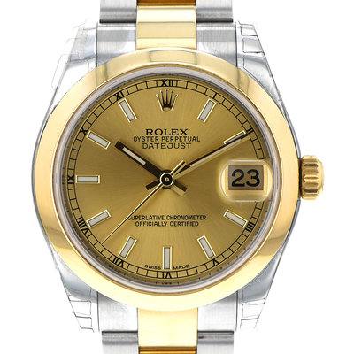 Rolex Datejust 31m 178243 Champagne Dial 31