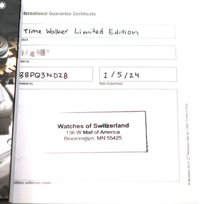 Montblanc Timewalker 